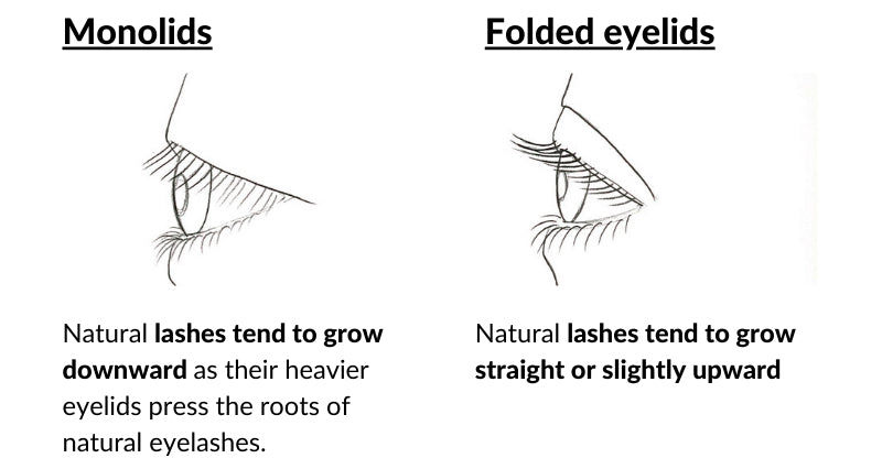 types of asian eyes