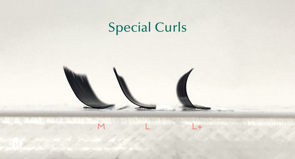 Lifting eyelash extension curls 101 - L curl, L+ curl, M curl