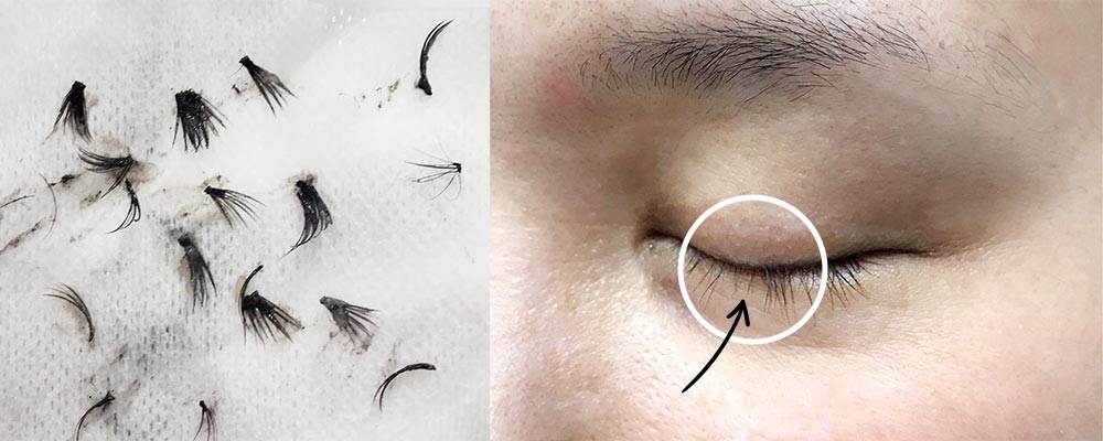 Do cluster lashes ruin your lashes?