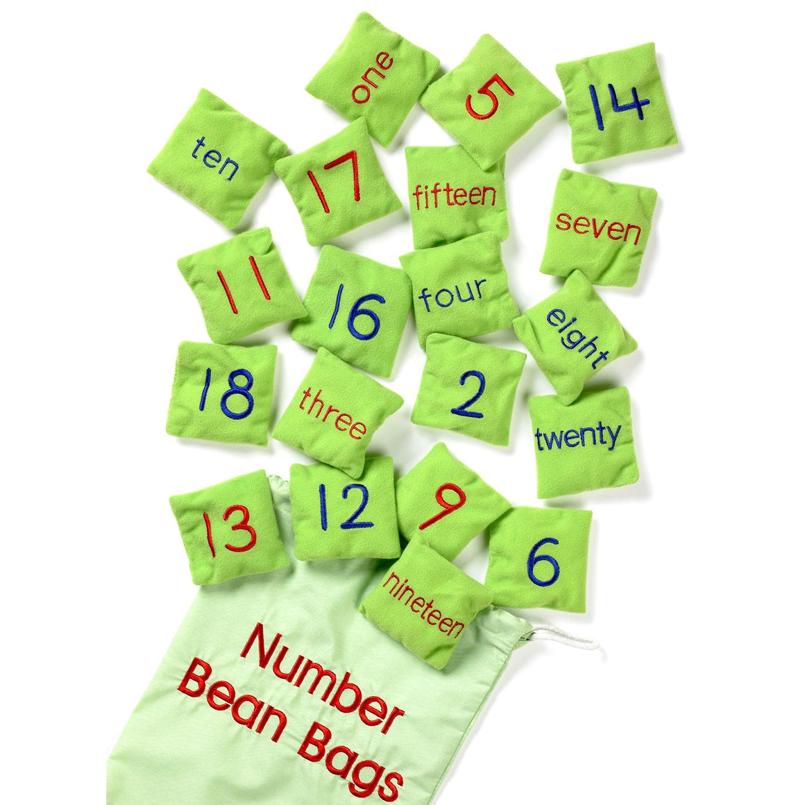 Number Bean Bags | Sensory Educational Toys | Totally Toytastic