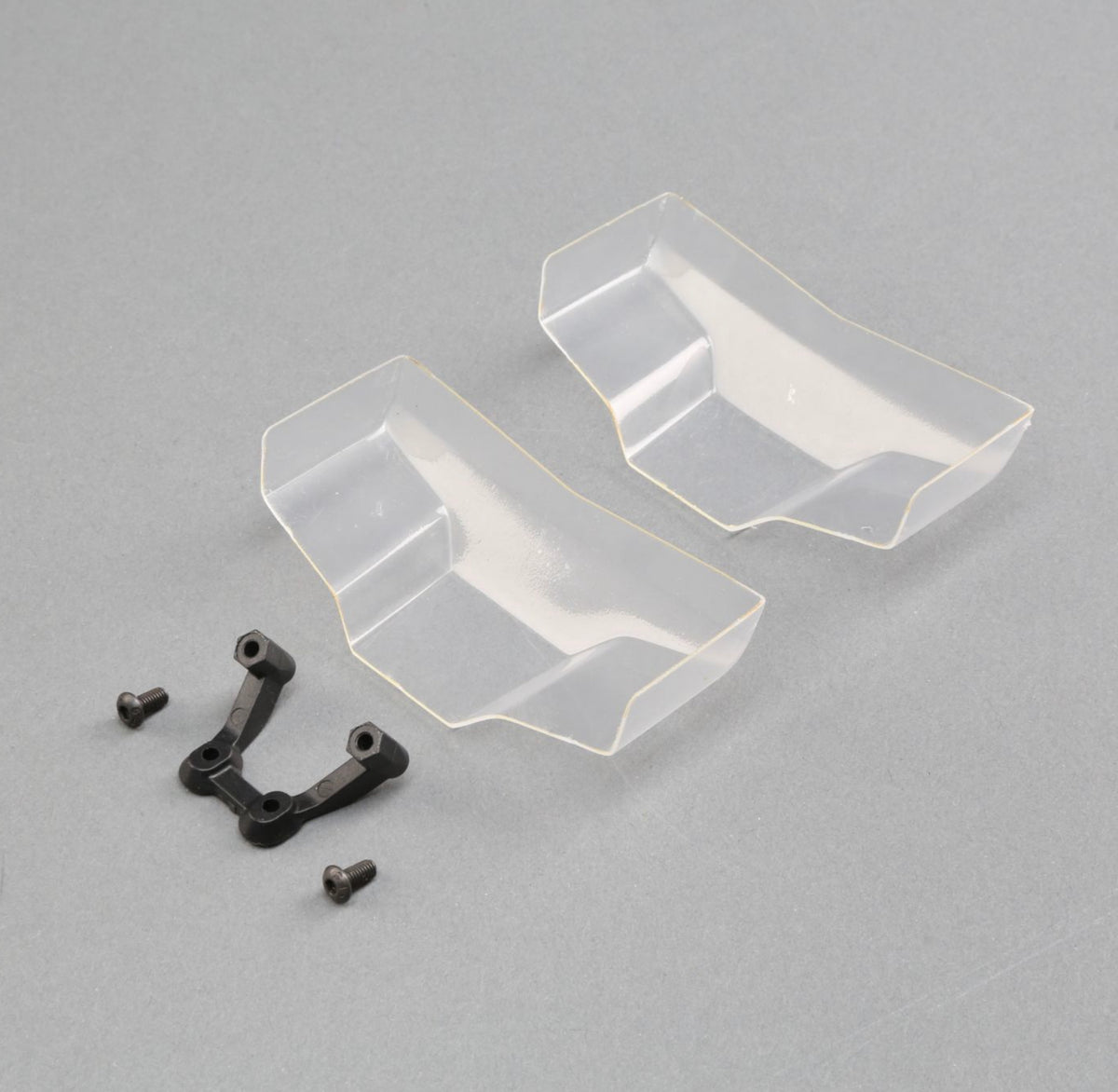 TLR LOW FRONT WING CLEAR X2 WITH MOUNT – FF Racing Ltd.