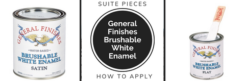 Brushable White Enamel - General Finishes - Ardec - Finishing Products