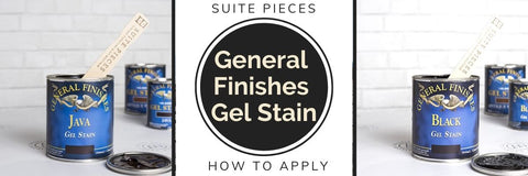 General Finishes Gel Stains are the stain with the urethane