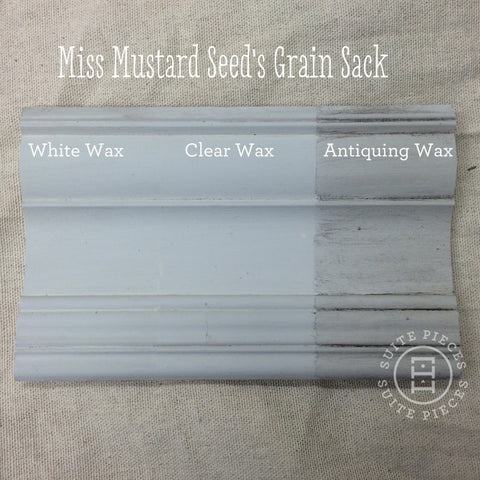 ANTIQUING WAX  adding instant age to raw wood — Miss Mustard Seed's Milk  Paint