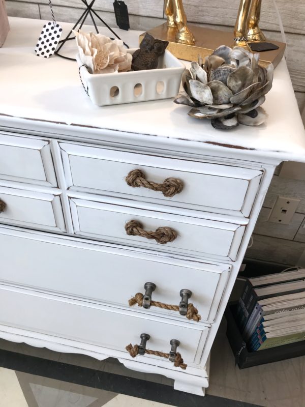 White Distressed Dresser Suitepieces