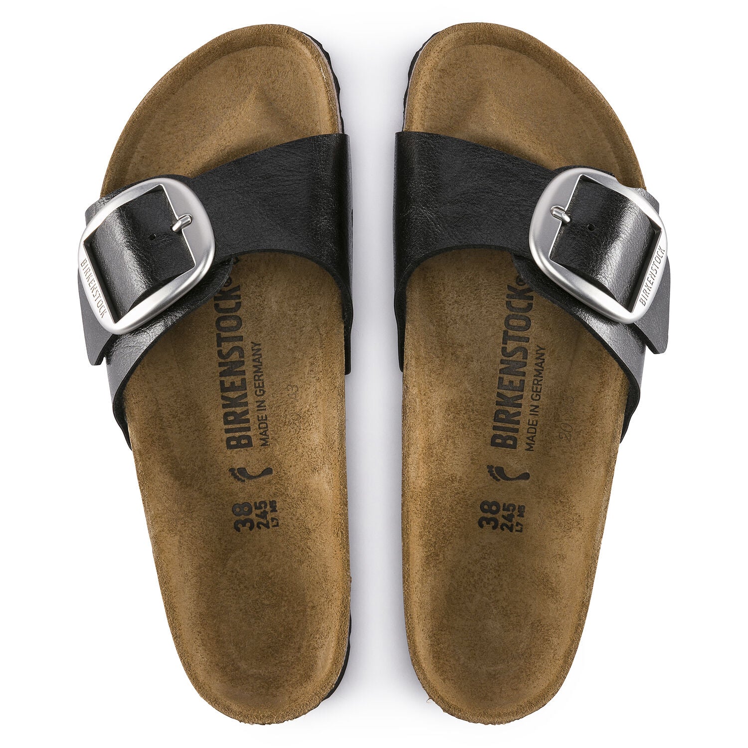 birkenstock madrid big buckle graceful licorice