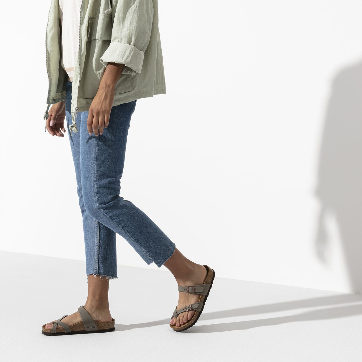 birkenstock mayari nubuck stone