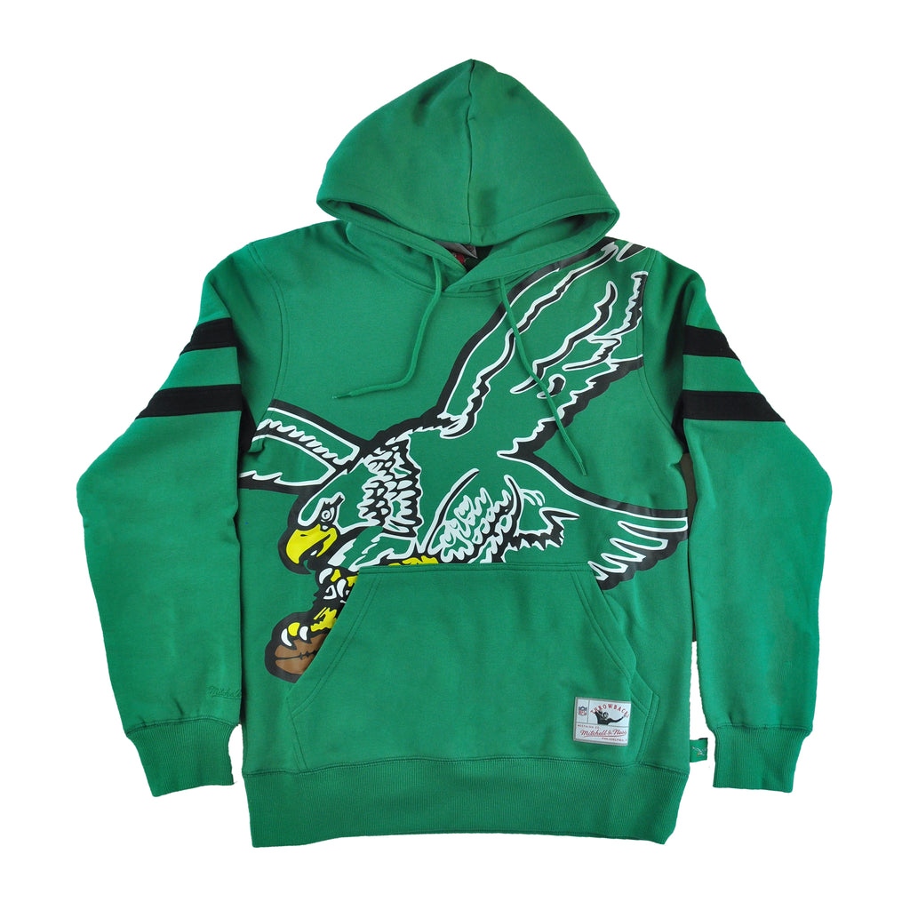 Mitchell & Ness Philadelphia Eagles 1948-1969 Vintage Bird Logo Kelly Green Crewneck Kelly Green / Extra Large