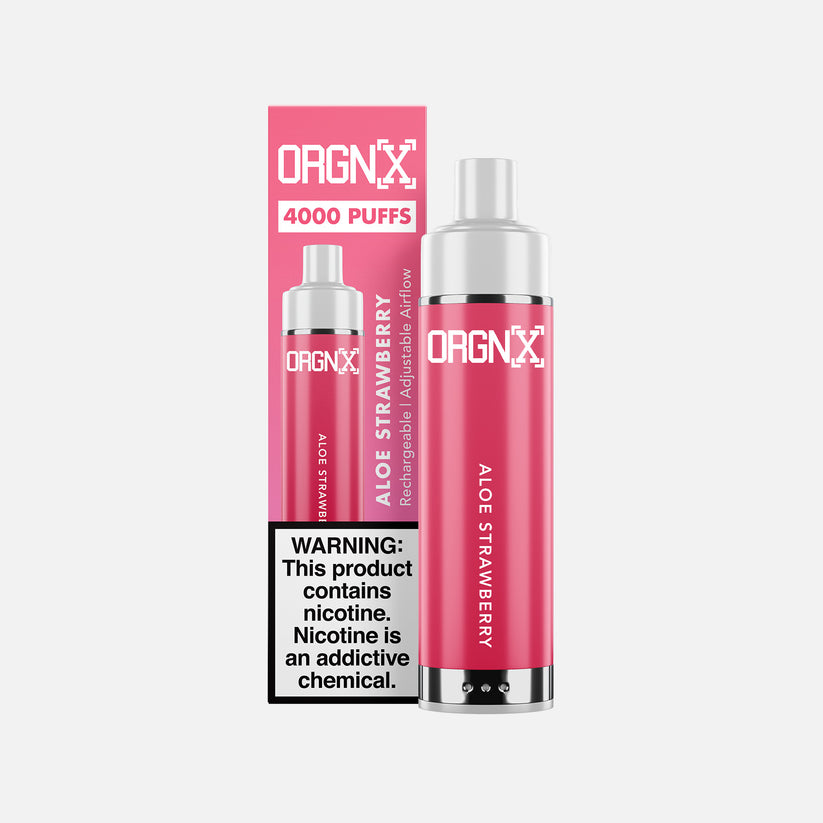 ORGNX Disposable Aloe Strawberry