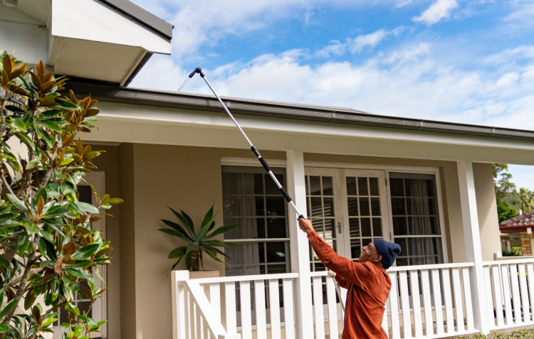 long reach pivot gutter cleaner