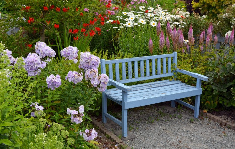 bench-seat-romantic-garden