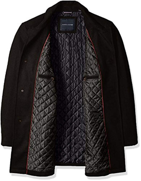 tommy hilfiger wool melton coat