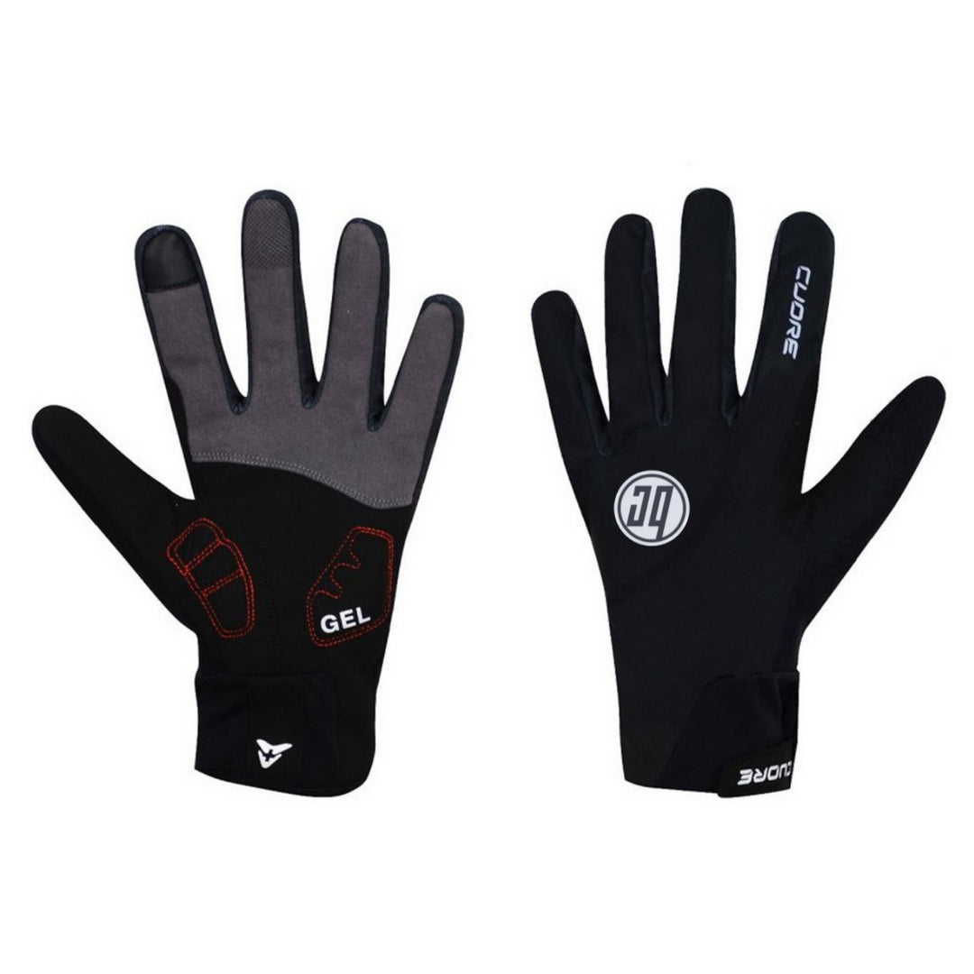 Unisex Short Finger Gloves Black – Bont Cycling