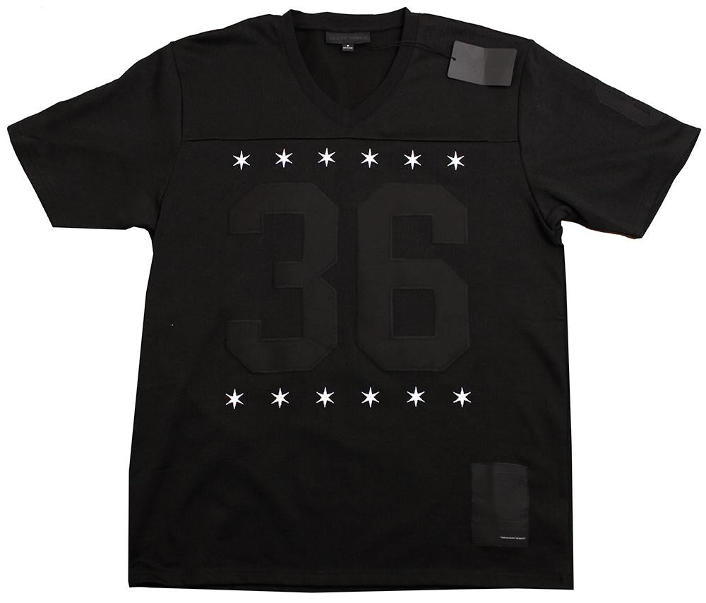 black scale jersey