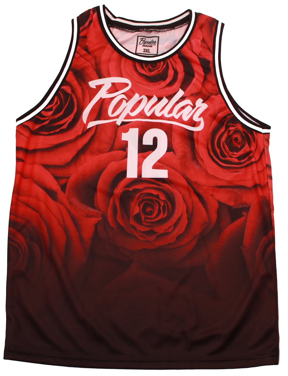 red sublimation jersey