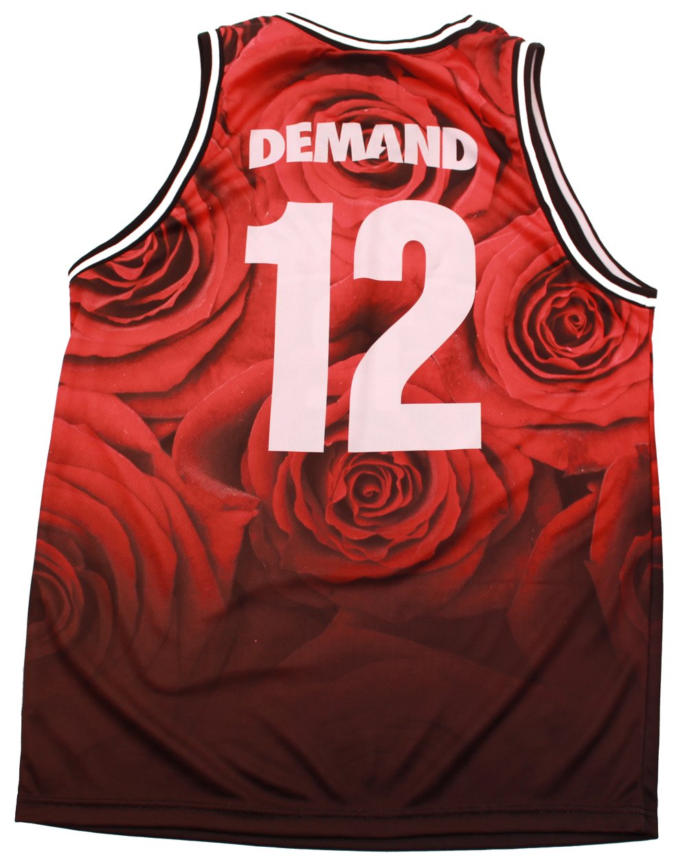red sublimation basketball jersey