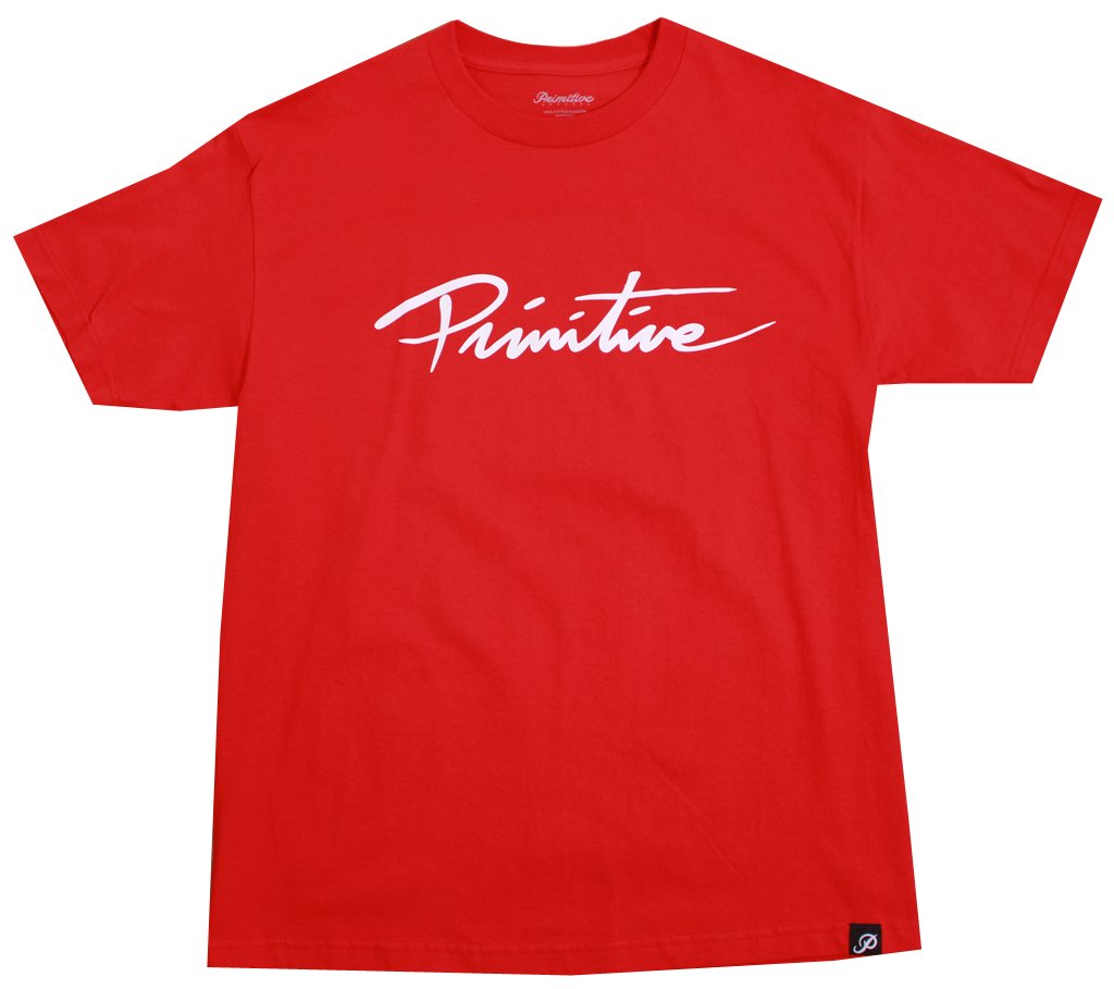 red primitive shirt