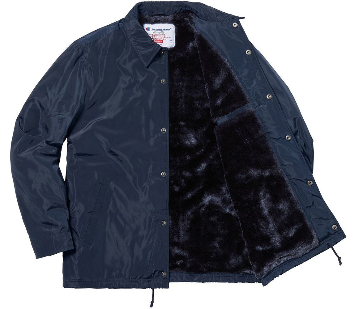 champion coach jacket navy