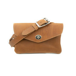 tan hip bag