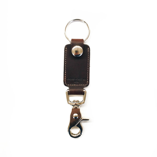 Rein Clip Key Fob - Mahogany – Leather Works Minnesota