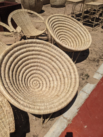 Basket woven chairs Maputo Mocambique