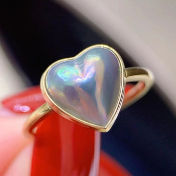 Heart | MABE pearl Ring