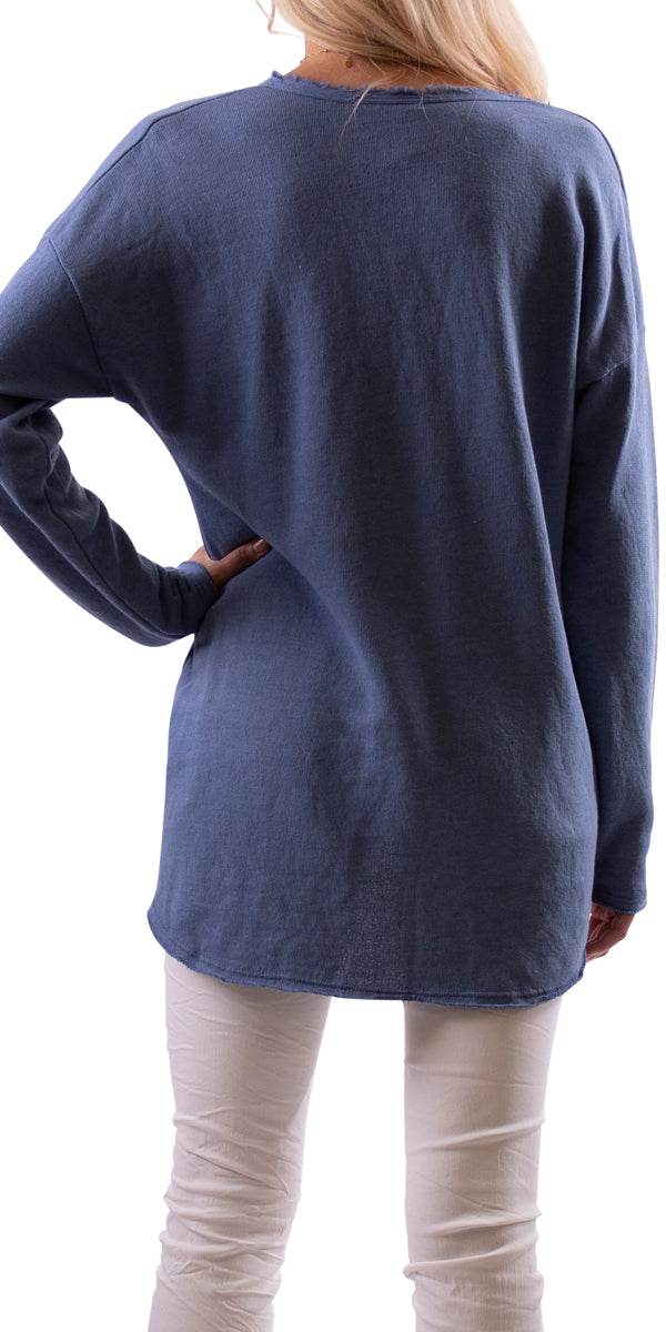 Zia Top  Sweater stone, Long sleeve tops, Sweater pilling