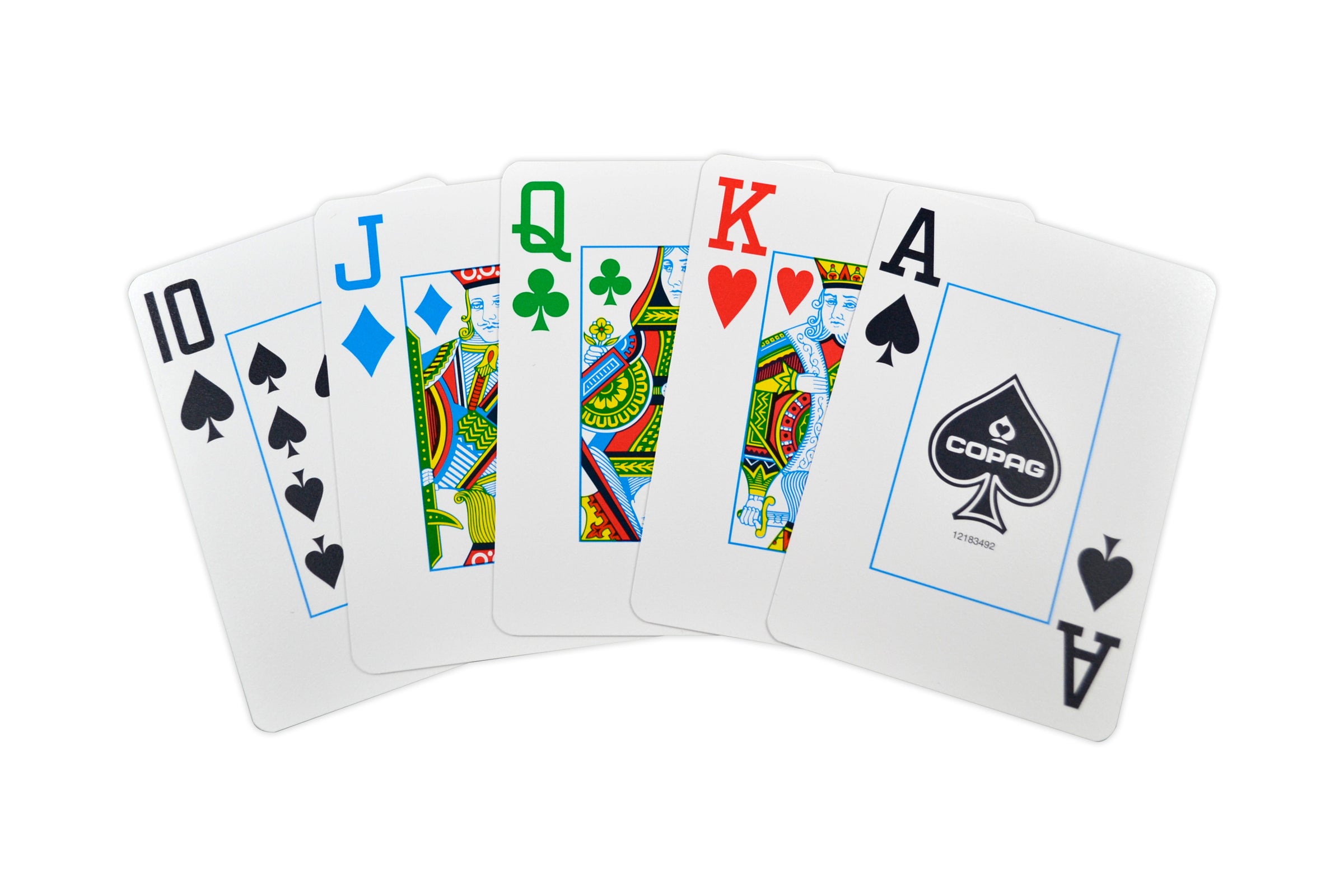 Four Color Poker Deck