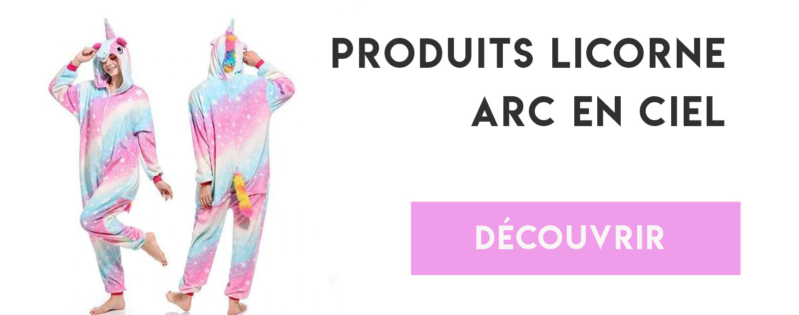 produit licorne arc en ciel