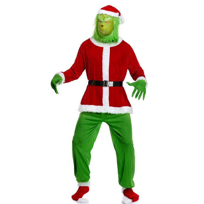 2020 Christmas The Grinch Costume Full Set – ProCosplayShop