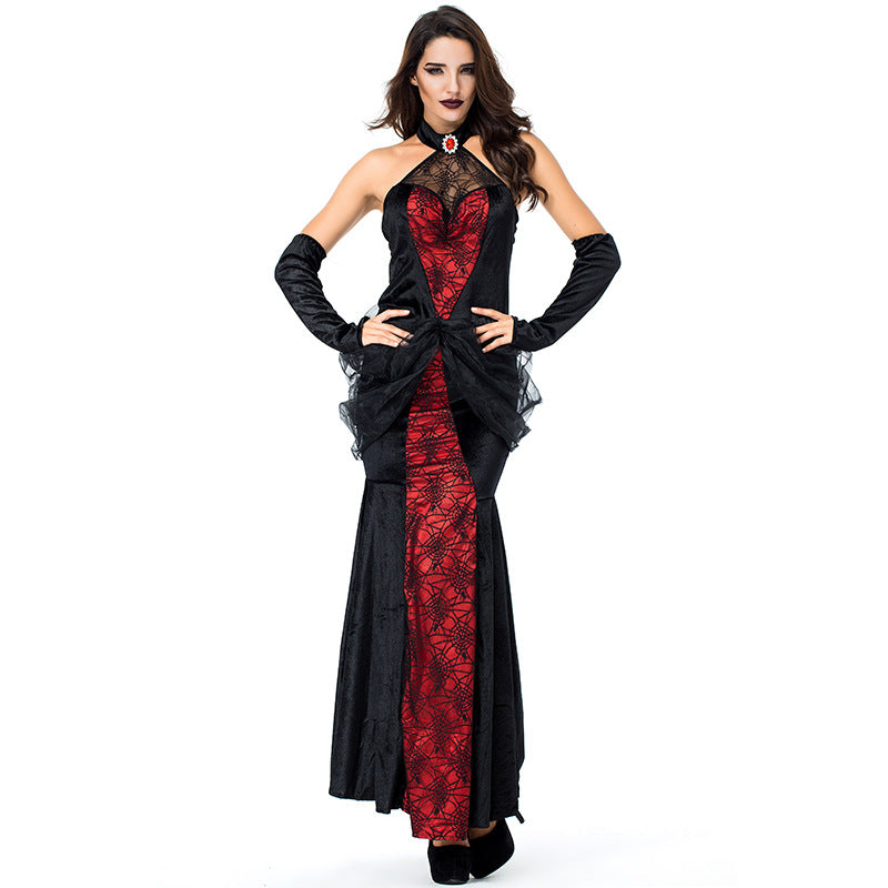 Adult Women Queen of Spider Costume For Halloween/Stage Performance ...