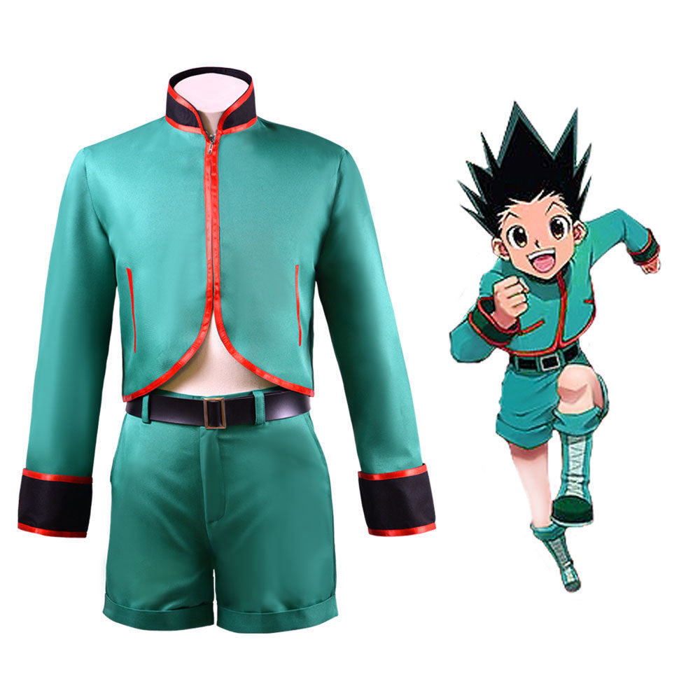 Anime Hunter X Hunter Gon Freecss Cosplay Costume Green Cosplay Outfit Procosplayshop 9296