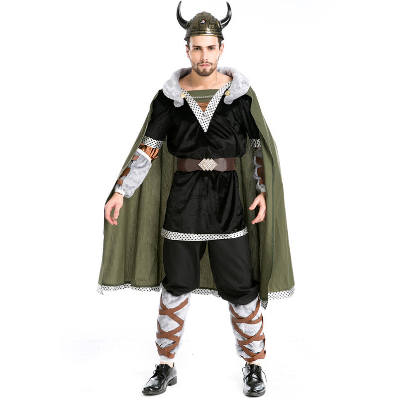 Men Bull Demon King Warrior Cosplay Costume For Halloween Party ...
