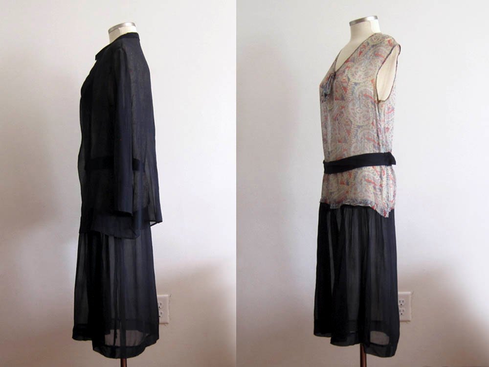 2 piece flapper dress