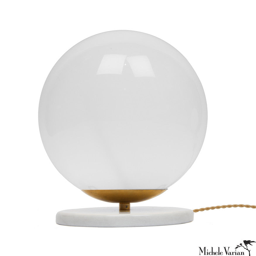 globe table lamp