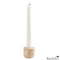 Minimal Travertine Cup Candle Holder