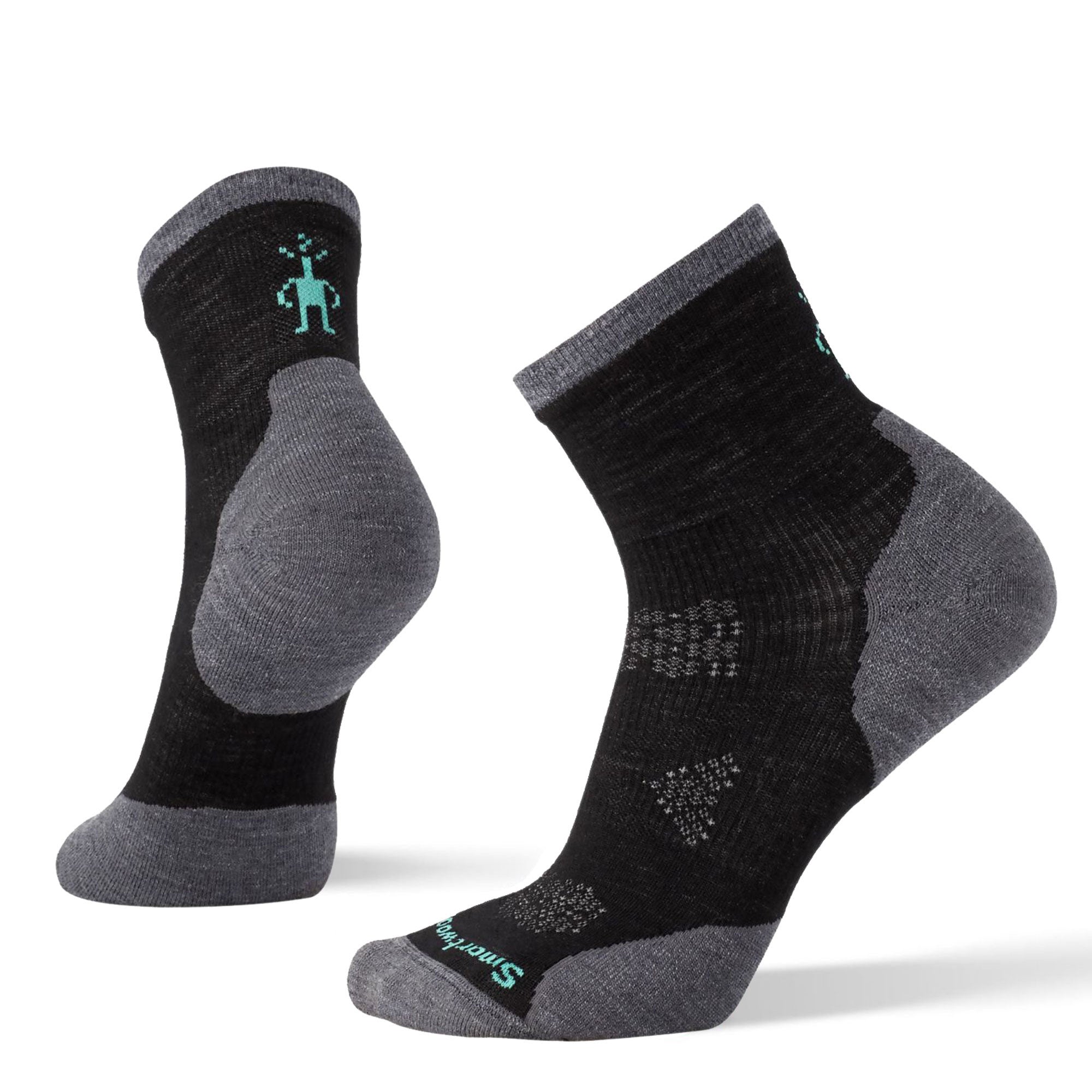 women's black crew socks