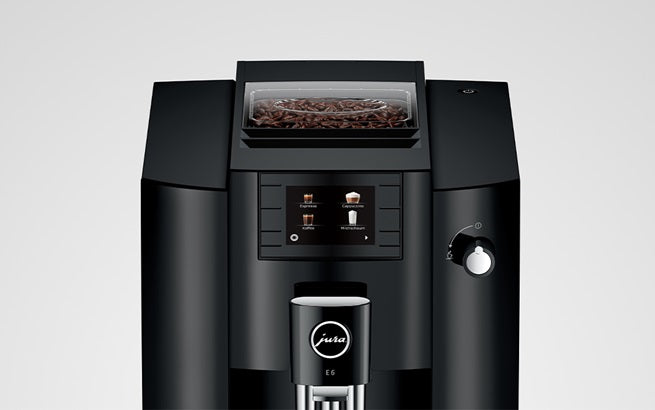 Machine Expresso E6 Piano Black JURA – Cafes Charles Danican