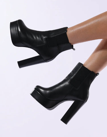 punk platform boots