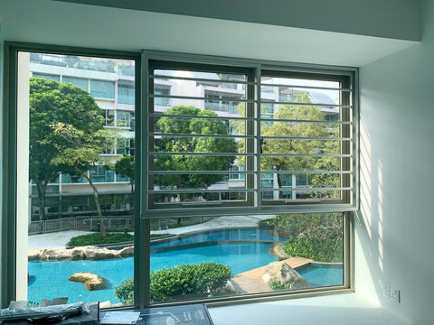 HDB window grilles