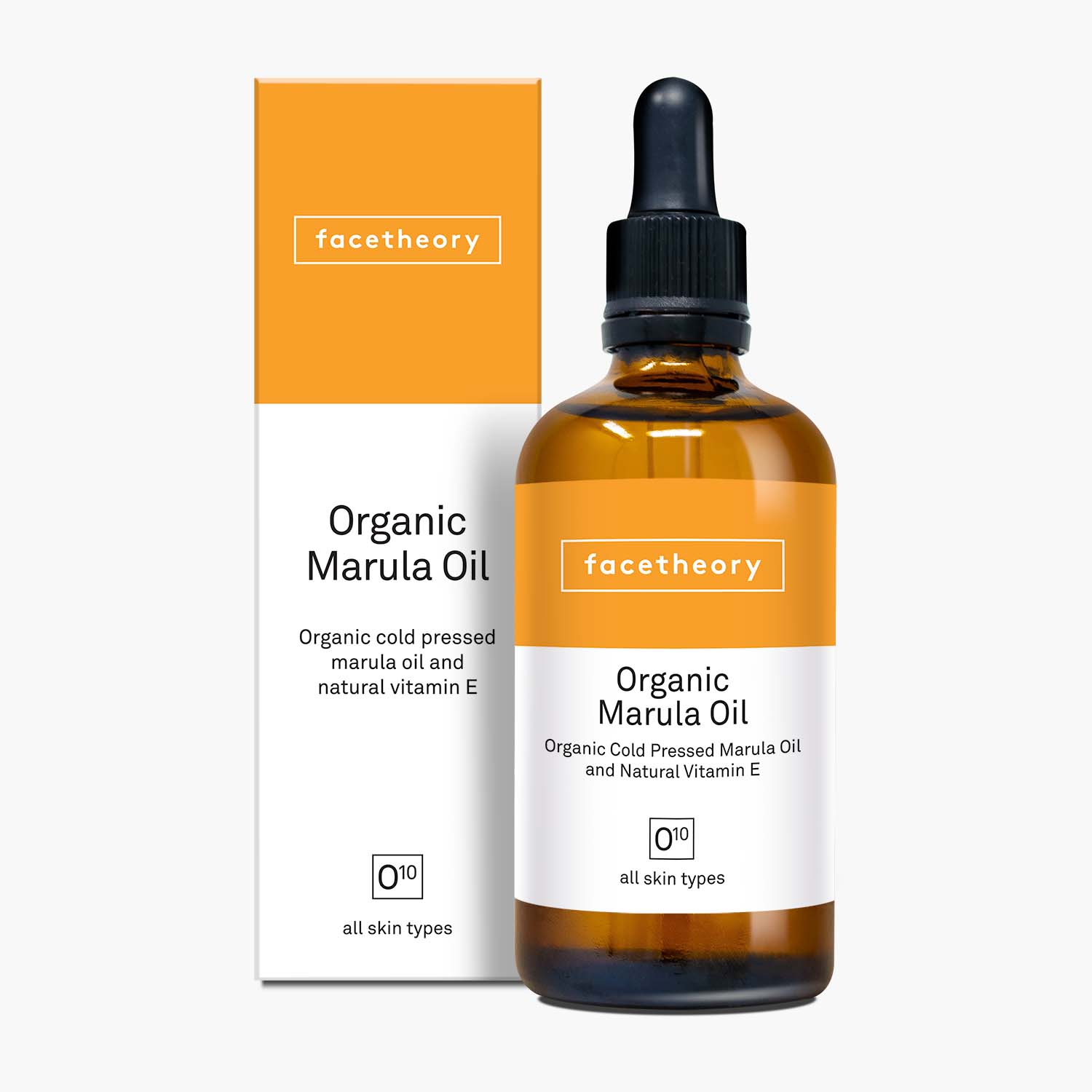 Organic Marula - Cold-Pressed. For Most Skin Types, Including Sensitive, Mature, Dry and Combination Skin. | facetheory