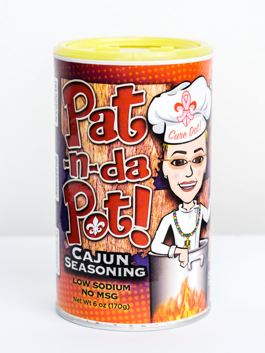 Pat N Da Pot Cajun Seasoning Classic Blend — Hal the Cajun Lady Accent