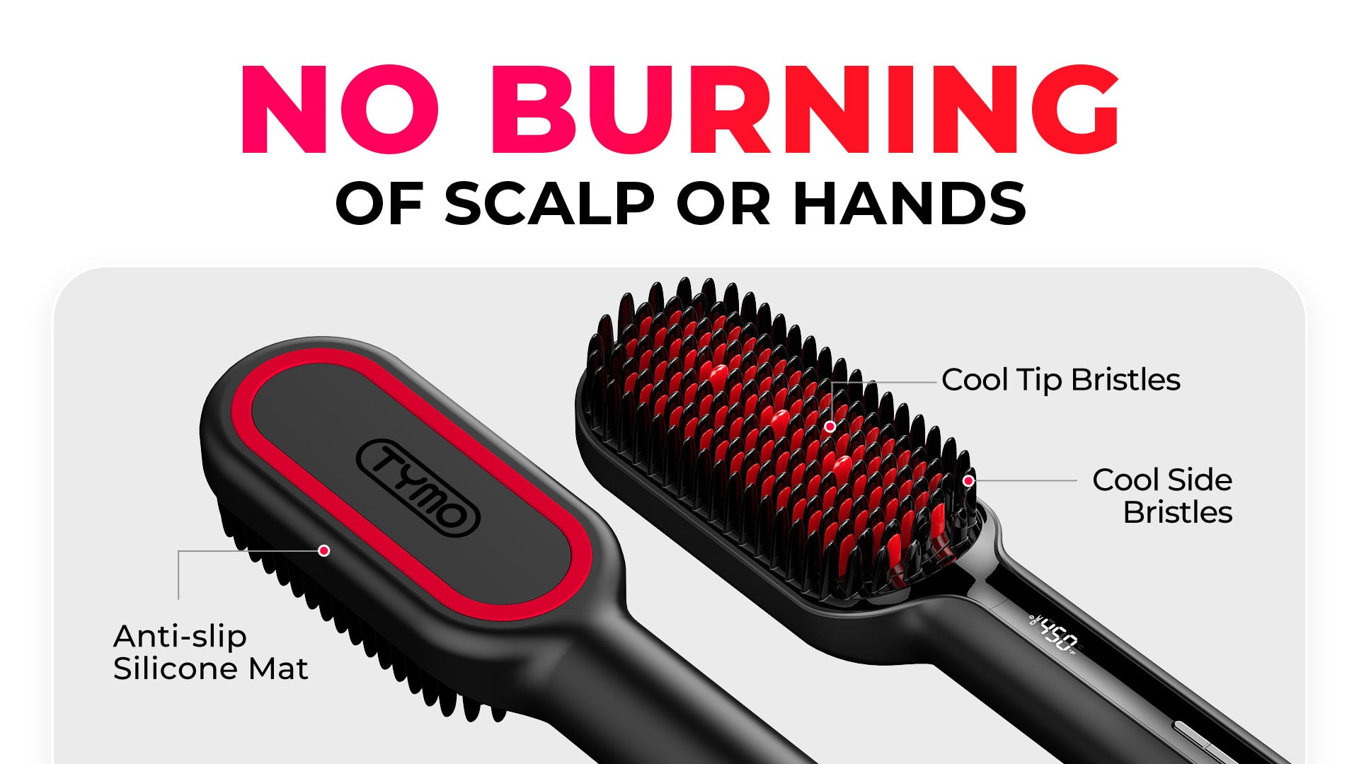 No Burning of Scalp or Hands