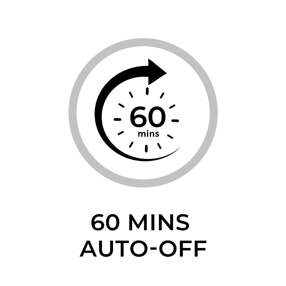 60 Mins Auto-off