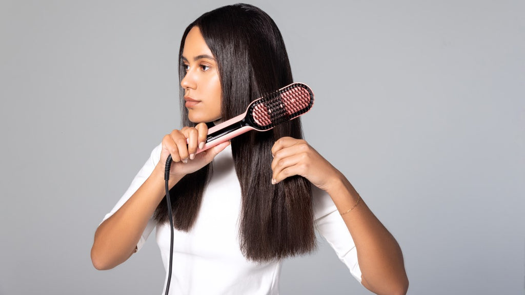 Straightening Hair Without Flyaways With TYMO PORTA PRO