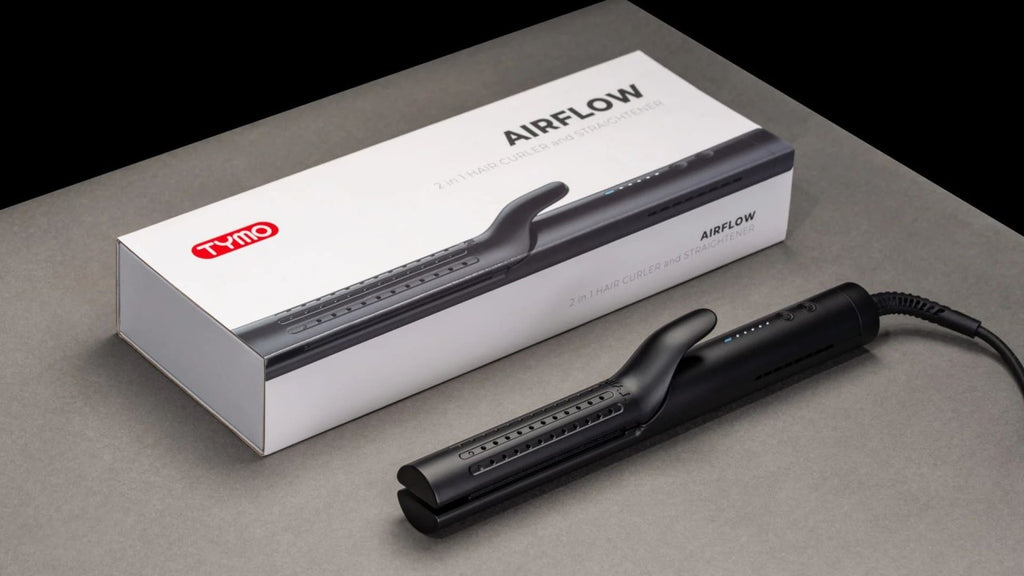 Close-up of TYMO Airflow hair curler