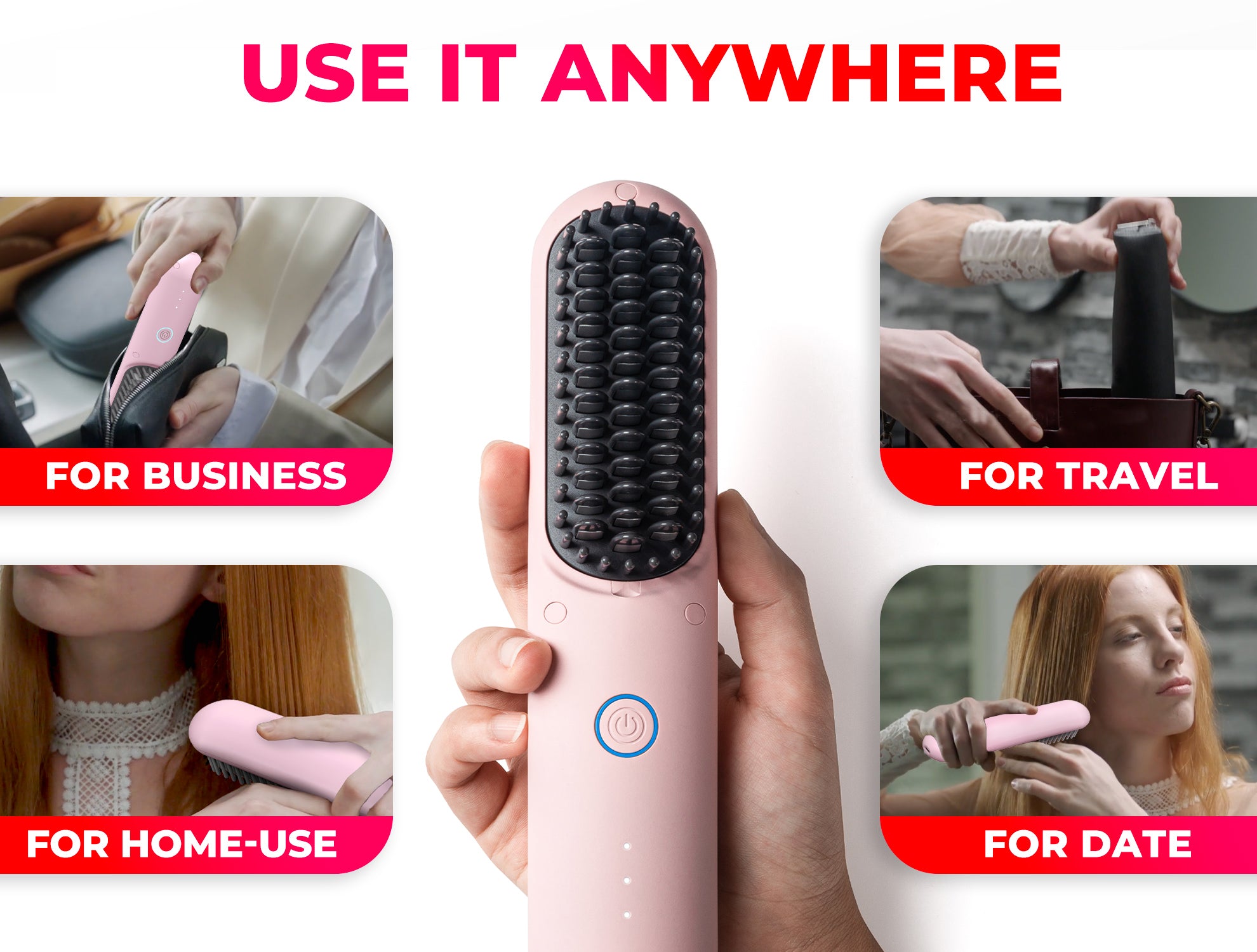 wireless hair straightener