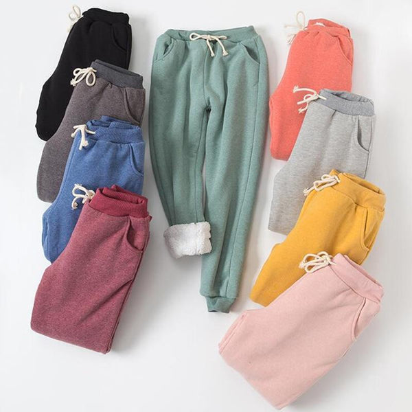 cotton cashmere joggers