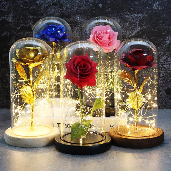 The Enchanted Rose Desktop Light Decor – Palo