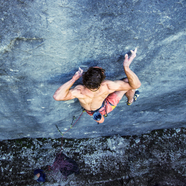 Adam Ondra Climbing